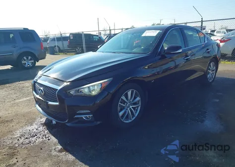 2015 Infiniti Q50 Premium из США, поврежденный, VIN JN1BV7AP8FM336904